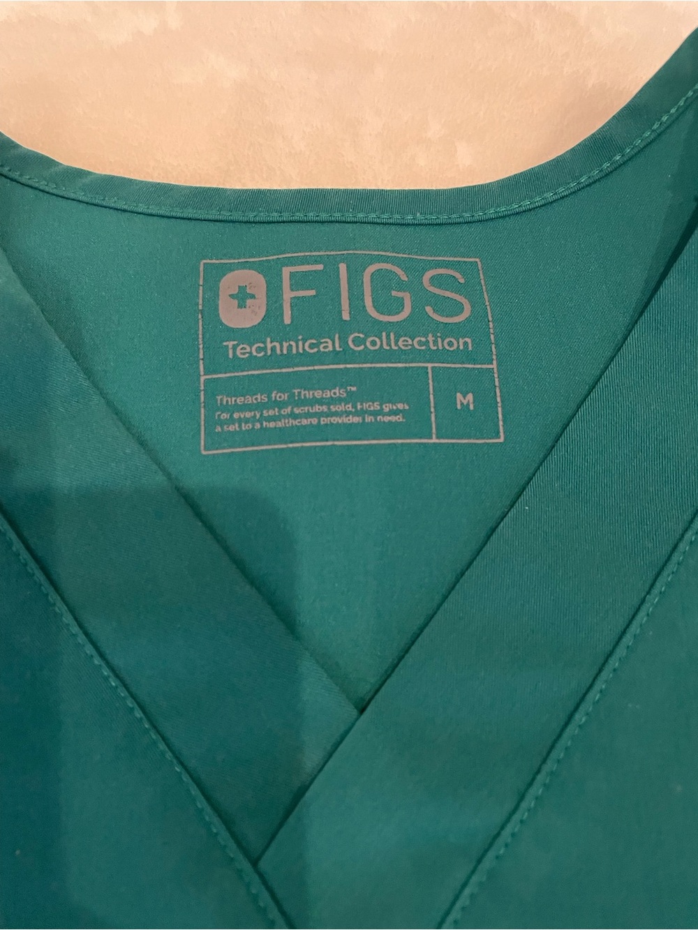 Figs scrub set green size medium - Picture 3 of 4